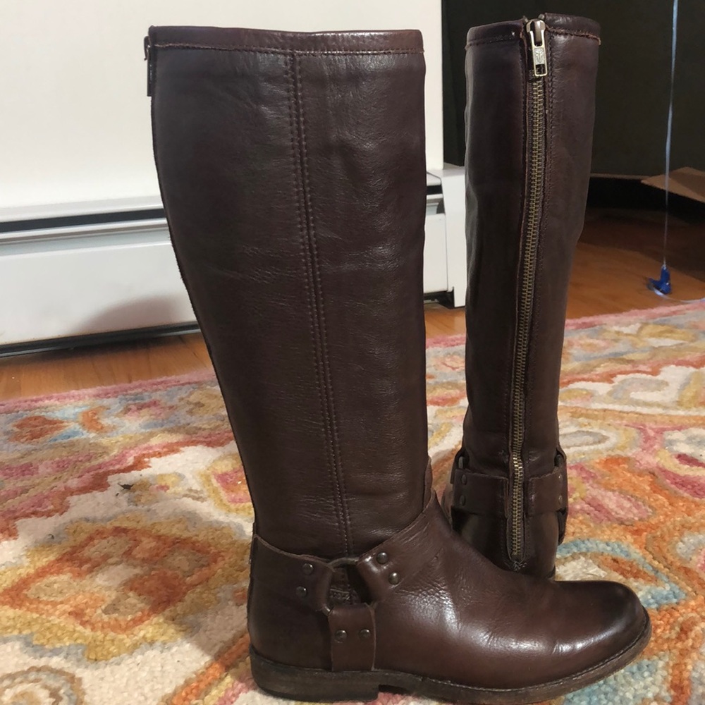 Frye Harness Tall Boots